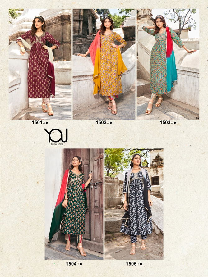 Wanna Siyaahi Alia Cut Readymade Suits Catalog
